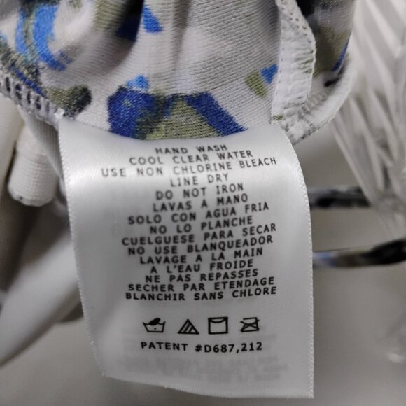 Magicsuit Miraclesuit Tankini Top Tiers Ruffles Flattering Blue Black Print 10 - Picture 10 of 14